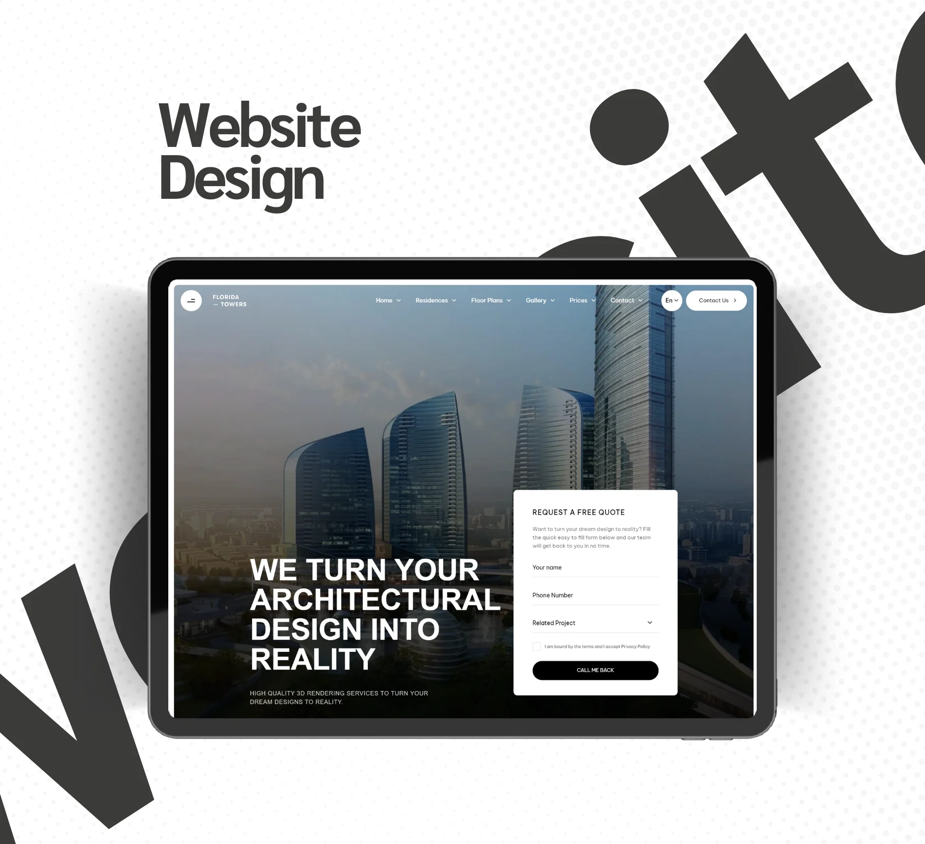 3D-Render-Vision-Website-Design